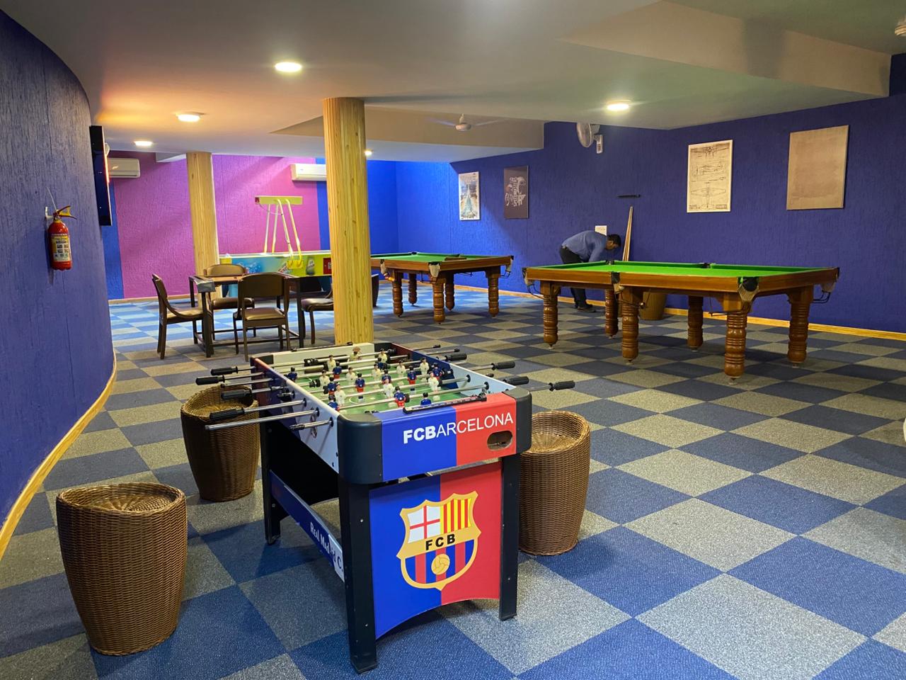 Indoor game zone